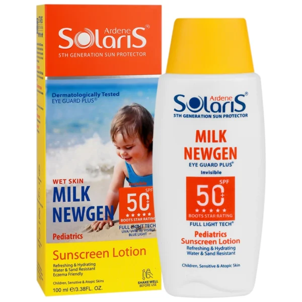لوسیون ضد آفتاب میلک نیوژن SPF50